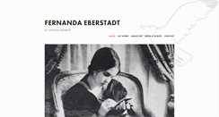 Desktop Screenshot of fernandaeberstadt.com